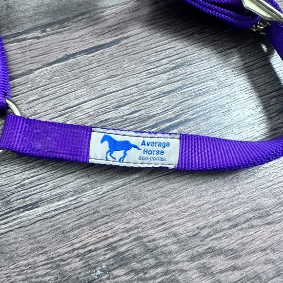 Purple Horse Halter - Picture 3 of 5